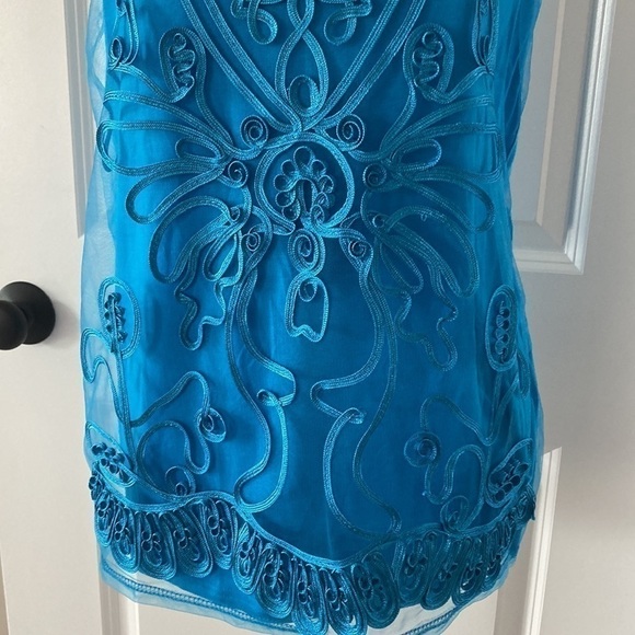 Forgotten Grace small tank top blue NWOT - Picture 4 of 9